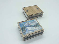 Сірники з друком. 5.2х4.5см / Сірники з друком. 5.2х4.5см