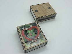 Сірники з друком. 6,7х6см / Сірники з друком. 6,7х6см