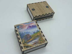 Сірники з друком. 6,7х6см / Сірники з друком. 6,7х6см