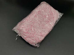 Наповнювач для коробок. Паперова стружка для упаковки. Колір рожевий. / Наповнювач для коробок. Паперова стружка для упаковки.