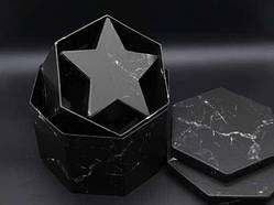 Коробка подарункова. Колір чорний. 23х15см. 3шт/комплект / Коробка подарункова. Колір чорний. 23х15см. 3шт/комплект