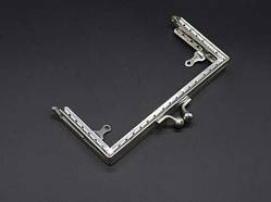 Фермуар. Колір "срібло". 12.8см / Фермуар. Колір "срібло". 12.8см