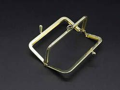 Фермуар подвійний. Колір "золото". 10см. / Фермуар подвійний. Колір "золото". 10см.