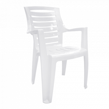 Крісло пластикове "Рекс" АЛЕАНА, біле