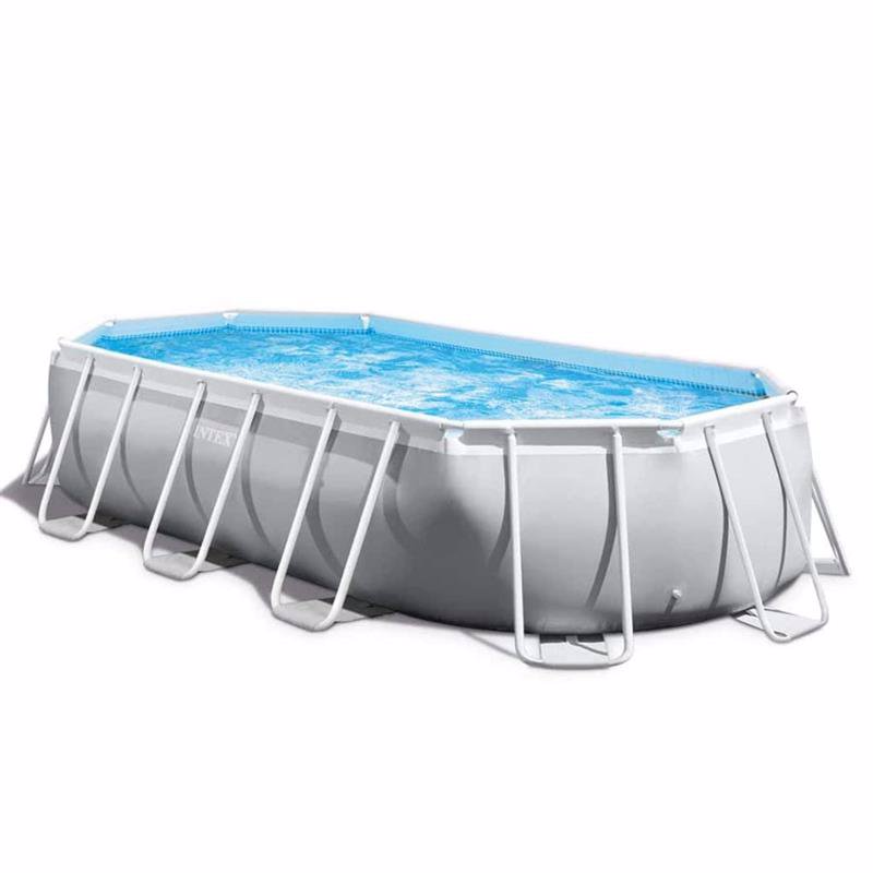 Каркасний басейн Intex 26796 Prism Frame Oval Pool 503 x 274 x 122 см