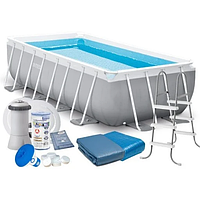 Каркасний басейн Intex 26792 Prism Frame Pool 488 x 244 x 107 см