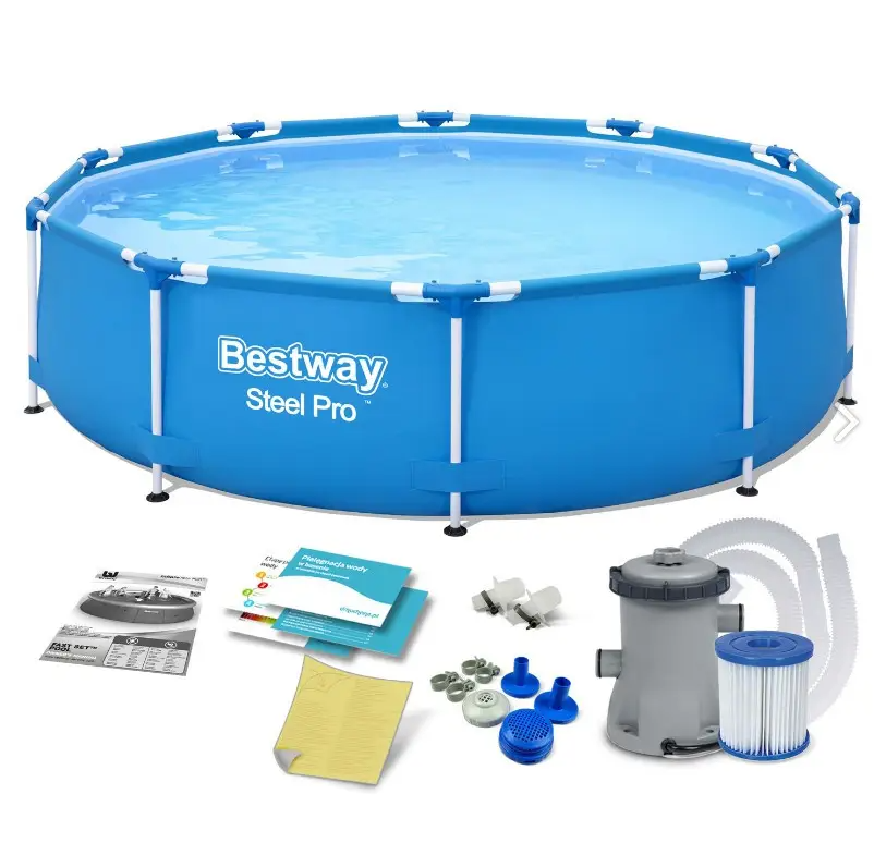 Басейн каркасний Bestway 56679, розмір 305 x 76 см, фільтр — насос, фото 1