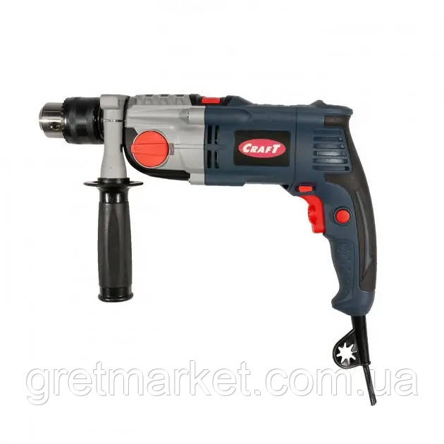 Дриль електричний ударний Craft CPD 16/1250-2
