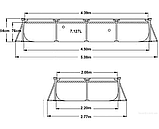Каркасний басейн Intex 28273 розмір 450 x 220 x 84 см, фото 7