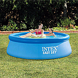 Надувний басейн Intex 28110 Easy Set Pool 244x76 см, фото 2