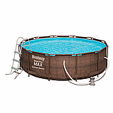 Каркасний басейн Bestway 56709 Ротанг 366 x 100 см, фото 2
