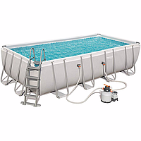 Каркасний басейн Bestway 56466 Power Steel Frame Pool 549 x 274 x 122 см