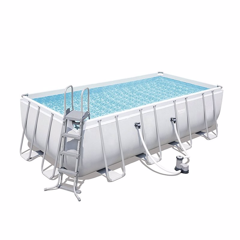 Каркасний басейн Bestway 56465 Power Steel Frame Pool 549 x 274 x 122 см