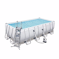 Каркасний басейн Bestway 56465 Power Steel Frame Pool 549 x 274 x 122 см
