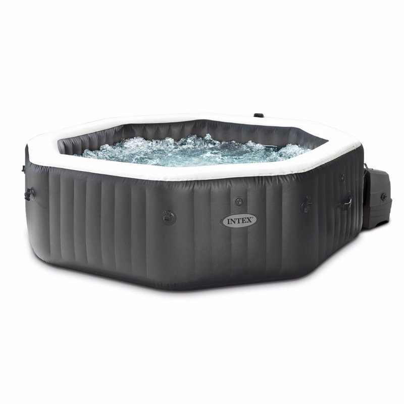 Надувної джакузі Intex 28458 PureSpa Jet & Bubble Deluxe 201 х 201 х 71 см, фото 1