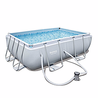 Каркасний басейн Bestway 56629 Power Steel Frame Pool 282 x 196 x 84 см