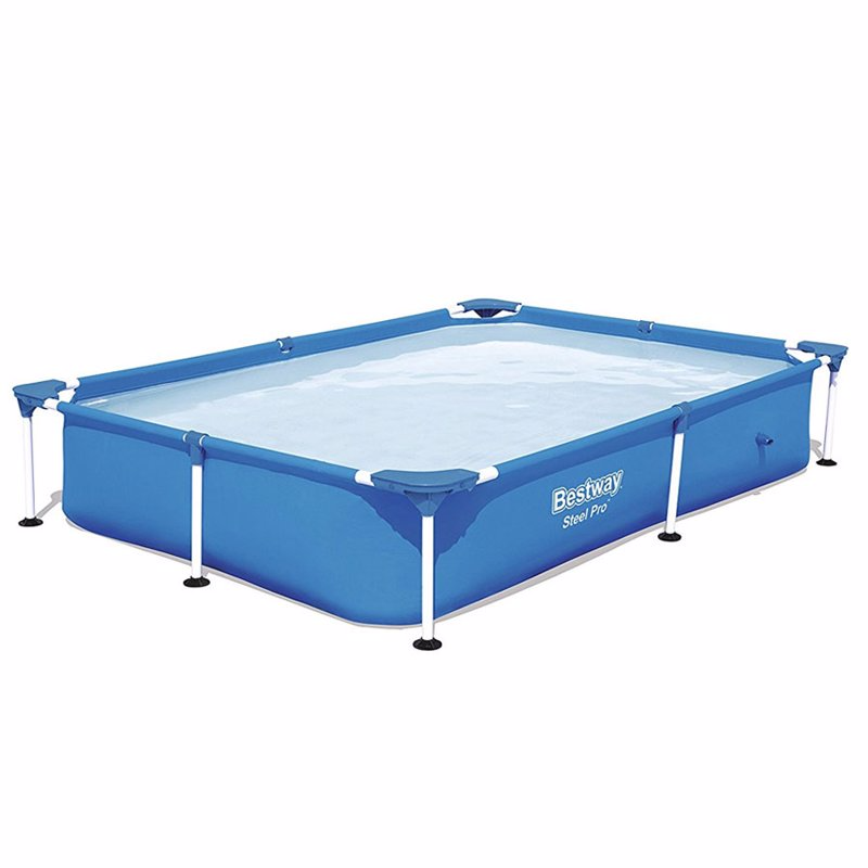 Каркасний басейн дитячий Bestway 56401 Steel Pro Splash Frame Pool 221 x 150 x 43 см