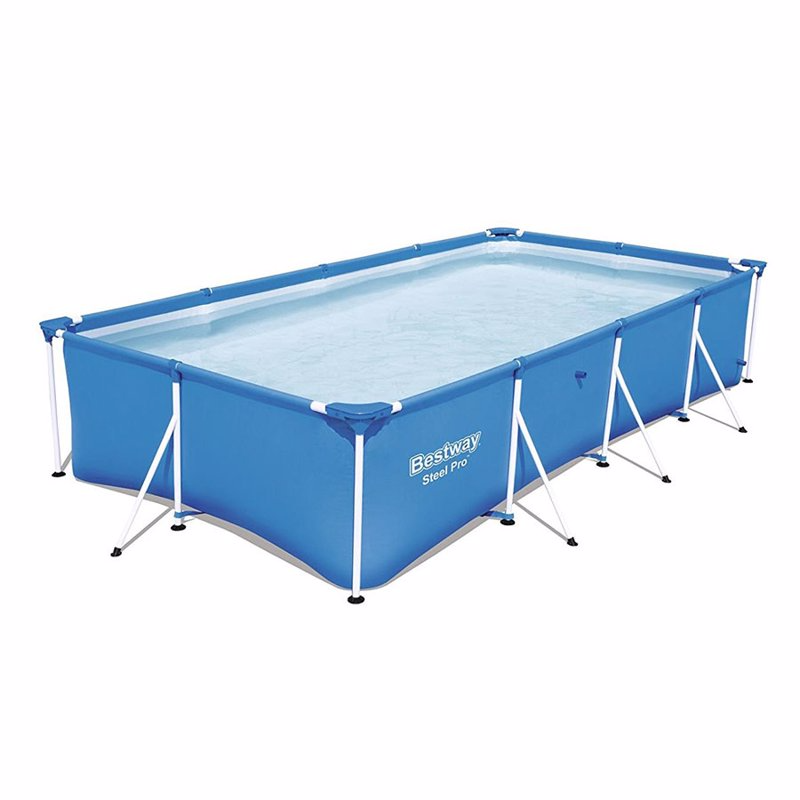 Каркасний басейн Bestway 56405 Steel Pro Splash Frame Pool 400 x 211 x 81 см
