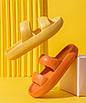 Різінові тапки ізі SLIDE RESIN шлепки шлепанці на масивній товстій жовті 36-37, фото 6