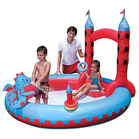 Дитячий ігровий центр Bestway 53037 Замок Дракона 193 x 221 x 150 см