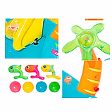 Дитячий ігровий центр — басейн із гіркою Bestway 53067 Морські мешканці 280 х 257 х 87 см, фото 7