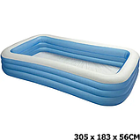 Дитячий надувний басейн Intex 58484 Swim Center Family Pool 305х183х56 см, фото 3