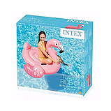 Надувний пліт Intex 57558 Фламінго 142x137x97 см, фото 7