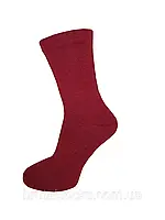 Высокие носки женские однотонные ТМ Twinsocks 25 / M / 38-40, Бордовый