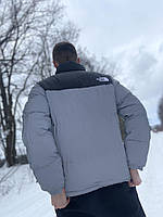 Зимняя куртка для мальчика-подростка Зе Норт Фейс рефлективная. Модная одежда для подростков The North Face