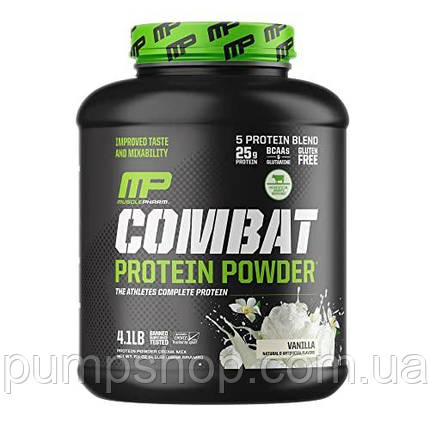 Багатокомпонентний протеїн MusclePharm Combat Whey Protein Powder 1906 г ( смак chocolate milk ), фото 3