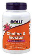 Choline & Inositol NOW, 100 капсул