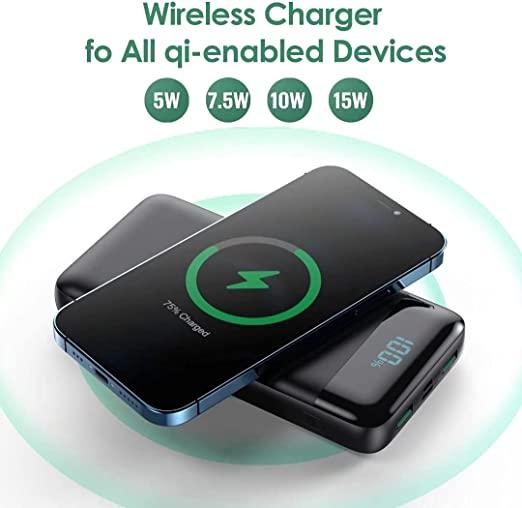 Зовнішній акумулятор 25 PD QC4.0, 30800 mAh, 25 Вт, Power Bank універсальна батарея