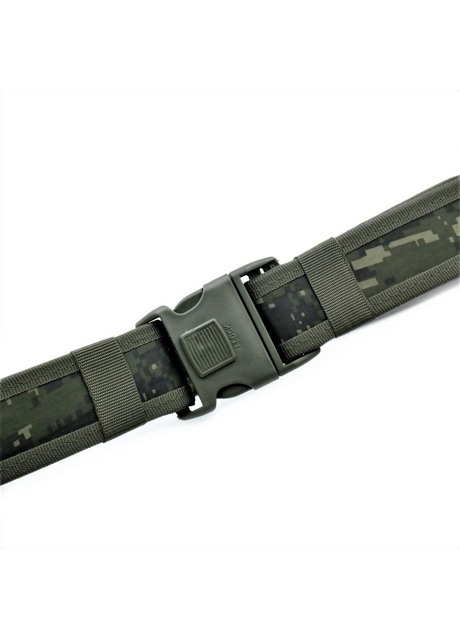 Тканинний ремінь тактичний Weatro Зелений tkn-48tkt-004, фото 1