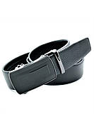 Чоловічий ремінь Weatro Чорний nwkz-33avt-kit-011, фото 2