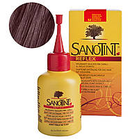 Фарба для волосся Sanotint Reflex No 52 Відтінок Темно-коричневий, змивається за 5-6 мийок Санотинт 80 мл