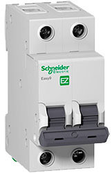 Автоматичний вимикач EZ9F34206 2P 6A C Easy9 Schneider