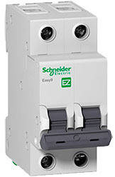 Автоматичний вимикач EZ9F34206 2P 6A C Easy9 Schneider, фото 2