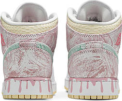Кросівки Nike Air Jordan 1 Mid SE Ice Cream — DD1668-100, фото 5