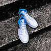 Кросівки Nike Air Jordan 1 Mid Laser Blue — 554724-141, фото 7