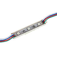 Світлодіодний модуль 0.72W, 65Lm, 12V, RGB, SMD5050, 120°