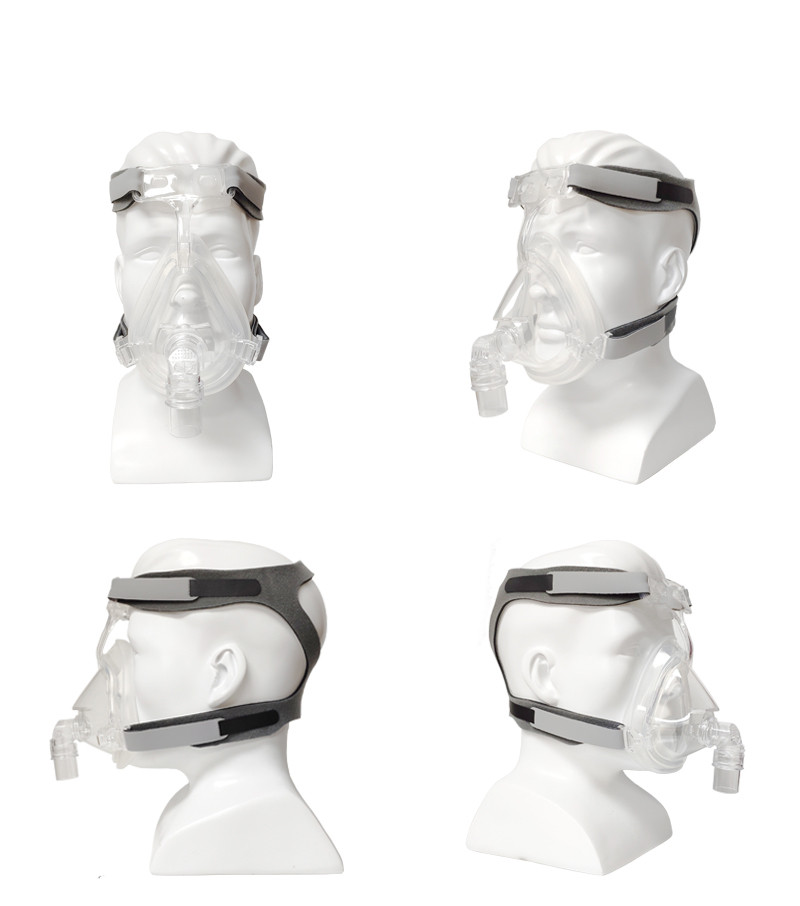 Сипап маска носо-ротовая Сипап для ИВЛ размер L Прозрачная - фото 4 - id-p1631903007