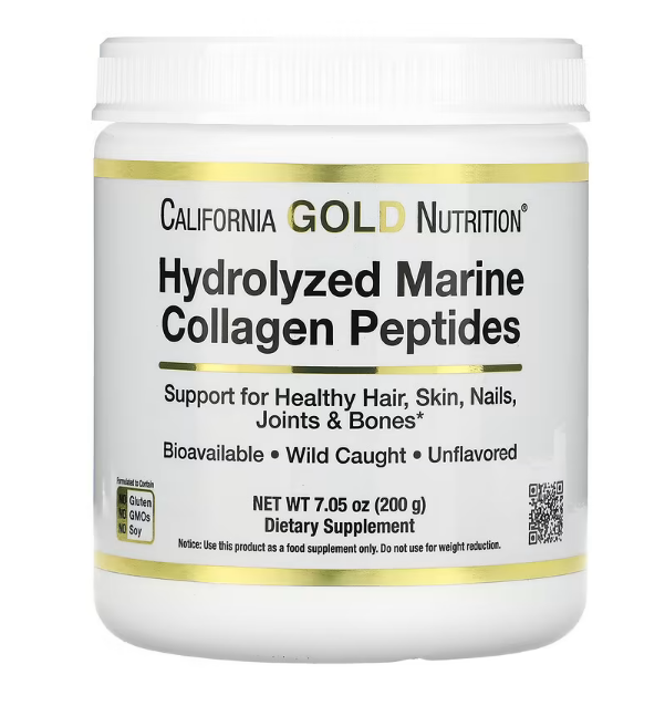 California Gold Hydrolyzed Marine Collagen Peptides 200g