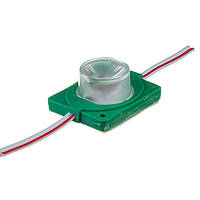 Інжекторний світлодіодний модуль 1.5W, 140Lm, зелені, SMD3030, 12V, IP65