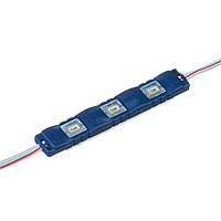 Світлодіодний модуль 1W, 55Lm, синій, smd5730, 3led, IP65