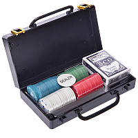 Набір для покера в пластиковому кейсі 100S-2A 100 фішок із номіналом