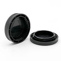 Задня кришка об'єктива Panasonic Lumix і Olympus + кришка тушки, body, фото 6