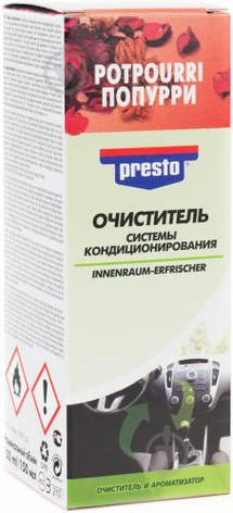 PRESTO очисник систем кондиціювання 150 мл, фото 3