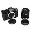 Задня кришка об'єктива Fuji X Mount + кришка тушки, body, фото 9