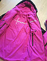 Двухстороннее светоотражающее демисезонное пальто для девочки  Дуэт Размеры 32,, фото 2