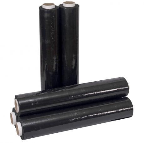 Пленка стретч черная 2 кг, ПЭ 20х500х195 купити дешево оптом в інтернет-магазині